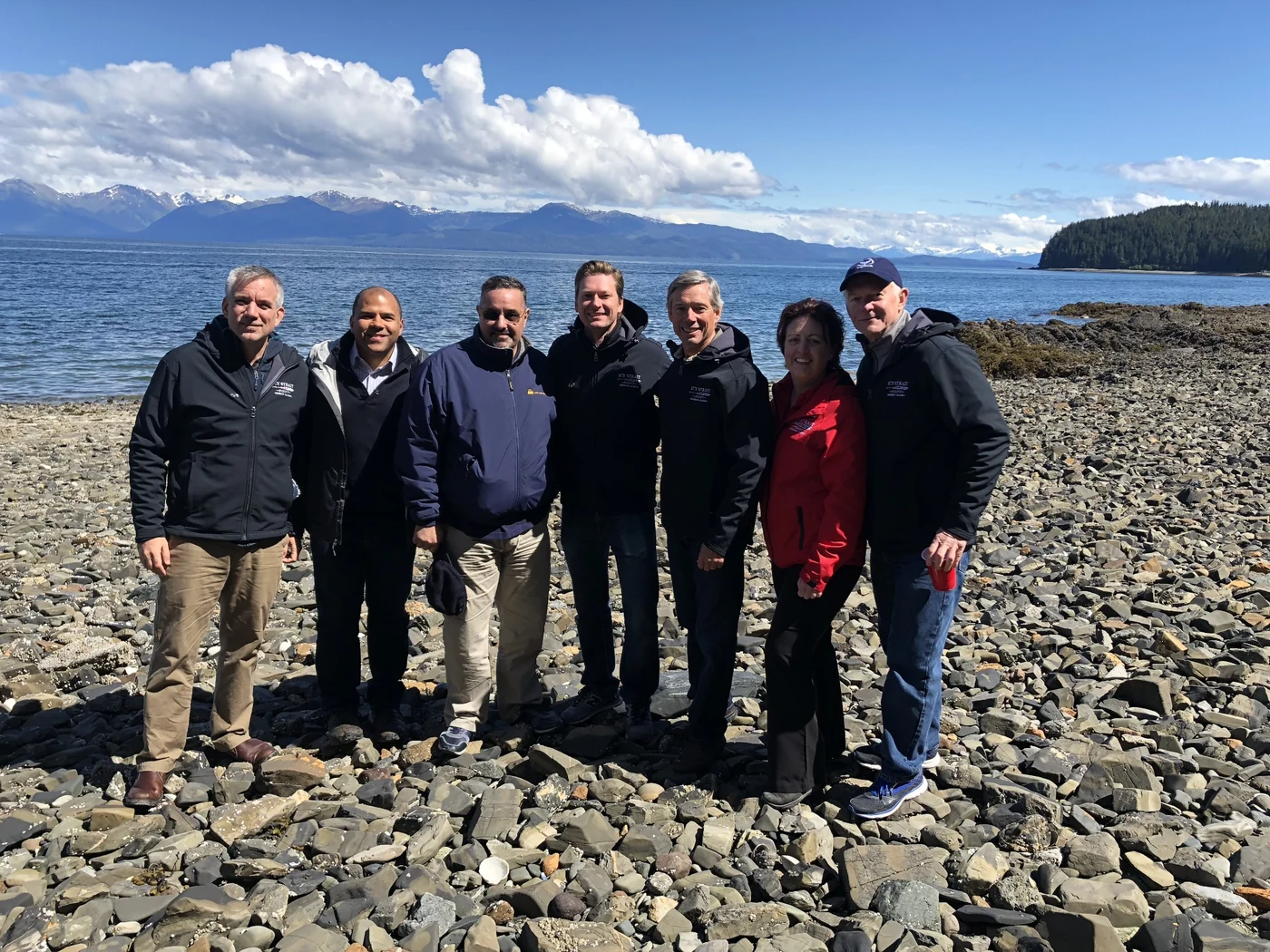 Destination partners on the Southeast Alaska coastline